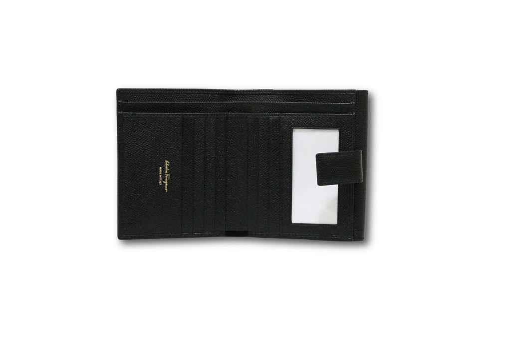 Salvatore Ferragamo portafoglio logo oro